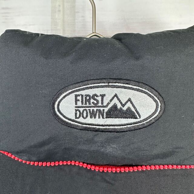 【美品】FIRST DOWN リバーシブル ダウンジャケット M 肉厚 男女兼用