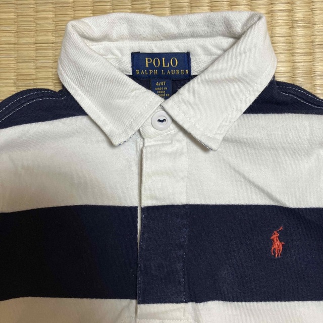 POLO RALPH LAUREN(ポロラルフローレン)のPOLO RALPH LAUREN kids ポロシャツ 長袖 キッズ/ベビー/マタニティのキッズ服男の子用(90cm~)(Tシャツ/カットソー)の商品写真