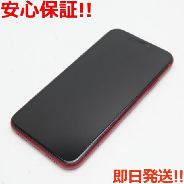 低価国産iPhone - 超美品 SIMフリー iPhoneXR 64GB レッド RED 白ロム ...