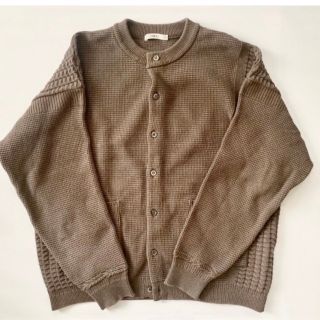 スティーブンアラン(steven alan)の20aw yashiki Hyomon Cardigan  greige(ニット/セーター)