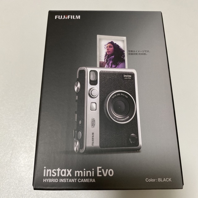 専用⭐︎富士フイルム チェキ instax mini Evo ブラック(1台) 【最安値