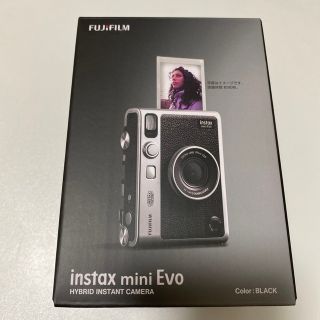 フジフイルム(富士フイルム)の専用⭐︎富士フイルム チェキ instax mini Evo ブラック(1台)(フィルムカメラ)