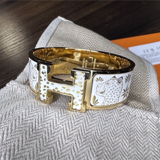 安価 Hermes ラージ《クリニック・クラック》 【新品】エルメス