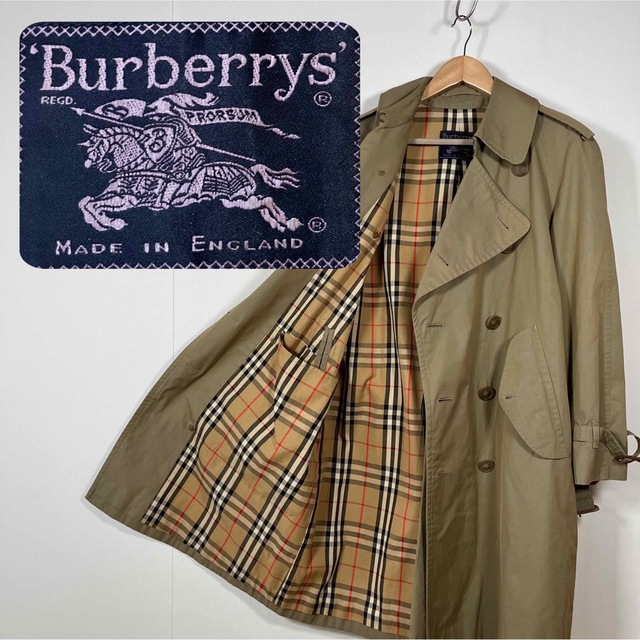 BURBERRY - バーバリー Burberry's 玉虫色 トレンチコート Vintage