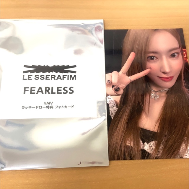 LESSERAFIM ルセラフィム　FEARLESS  HMVラキドロ サクラ