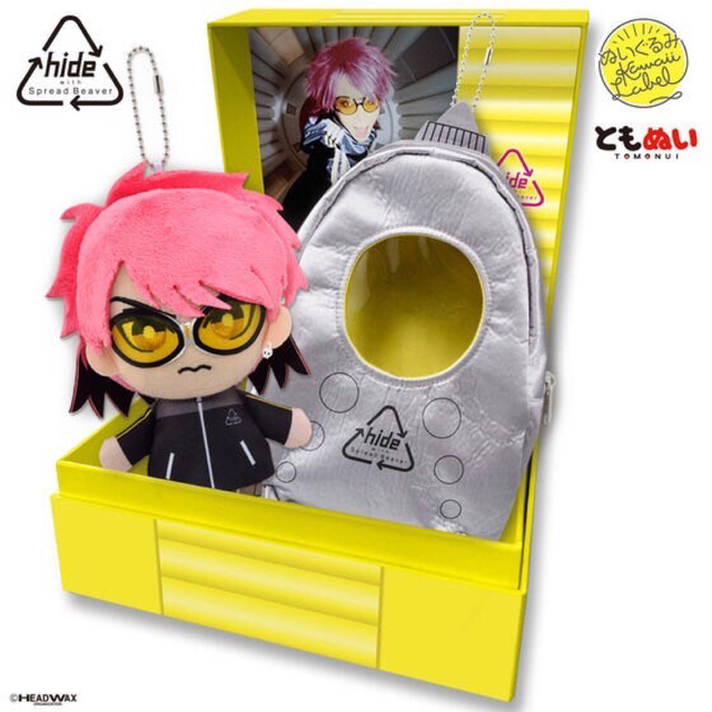 hide ともぬい　BOX ROCET DIVE ver. エンタメ/ホビーのタレントグッズ(ミュージシャン)の商品写真