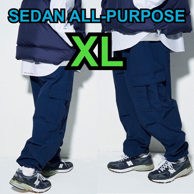 SEDAN ALL-PURPOSE BIG CARGO PANT XL NAVY 【本日特価】 www.gold-and