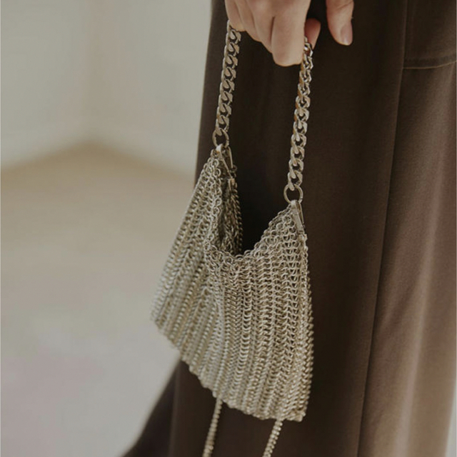 AMERI HEAVY CHAIN MESH BAG 極美品 osoi