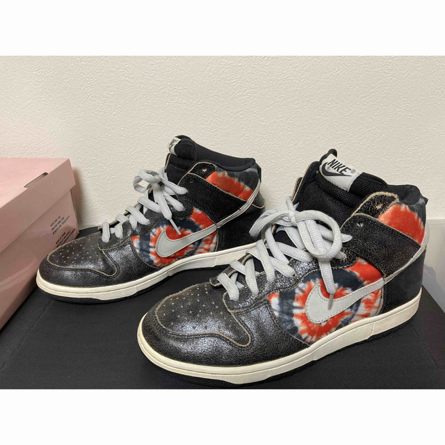 数量は多 NIKE - NIKE DUNK HIGH PRO SB HUF コラボ スニーカー