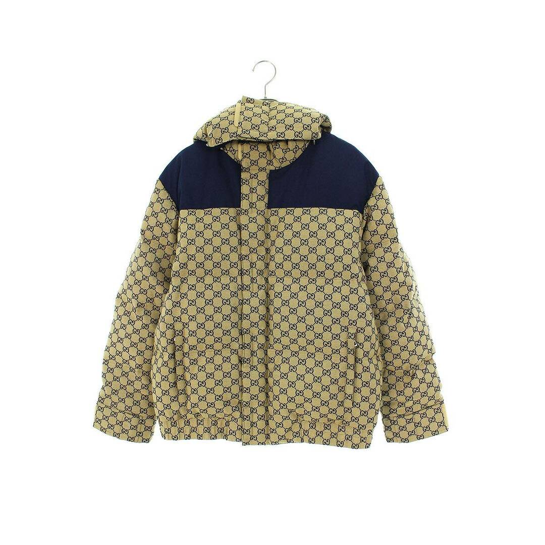 Gucci(グッチ)のグッチ 22AW 715535 Z8A52 GGロゴダウンジャケット メンズ 46 メンズのジャケット/アウター(ダウンジャケット)の商品写真