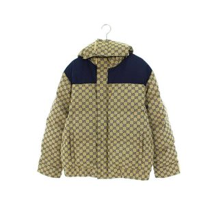 グッチ(Gucci)のグッチ 22AW 715535 Z8A52 GGロゴダウンジャケット メンズ 46(ダウンジャケット)