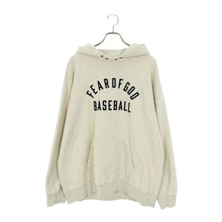 フィアオブゴッド(FEAR OF GOD)のフィアオブゴッド SEVENTH COLLECTION ヴィンテージ加工BASEBALLフロッキーパーカー  メンズ XL(パーカー)