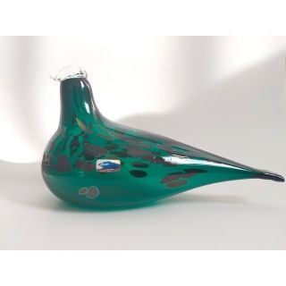 イッタラ(iittala)の訳あり　Green Pekkasiini　Oiva Toikka　イッタラバード(その他)