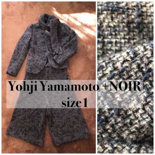 ヨウジヤマモト(Yohji Yamamoto)のYohji Yamamoto ＋NOIR ウール パンツ セットアップ(セット/コーデ)