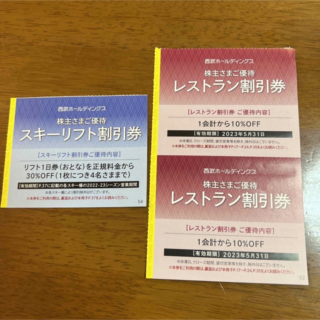 リフト券　割引券 スポーツ/アウトドアのスキー(その他)の商品写真