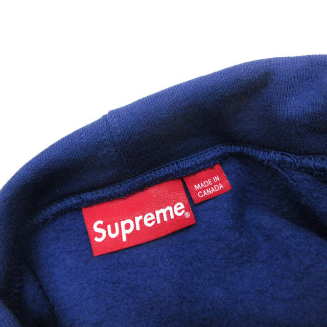 Z■新品■シュプリーム/SUPREMEパール フーデッド スウェットシャツPearl hooded sweatshirtsパーカ/青【メンズS】カナダ製/2020AW■ 1