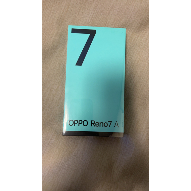 OPPO Reno7 A A201OP スターリーブラックスマートフォン/携帯電話