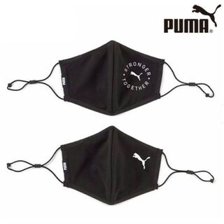 PUMA - 【マスク】puma 2枚セット 鼻ワイヤー入り ゴムの長さ調節可能