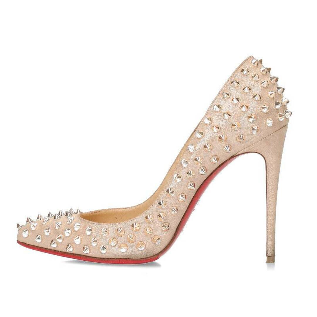 Christian Louboutin(クリスチャンルブタン)のクリスチャンルブタン スパイクスタッズヒールパンプス レディース 36.5 レディースの靴/シューズ(ハイヒール/パンプス)の商品写真