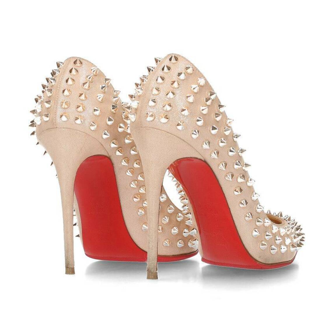 Christian Louboutin(クリスチャンルブタン)のクリスチャンルブタン スパイクスタッズヒールパンプス レディース 36.5 レディースの靴/シューズ(ハイヒール/パンプス)の商品写真