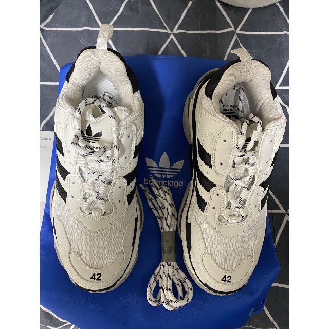 人気の贈り物が - Balenciaga balenciaga 42 アディダス トリプルS