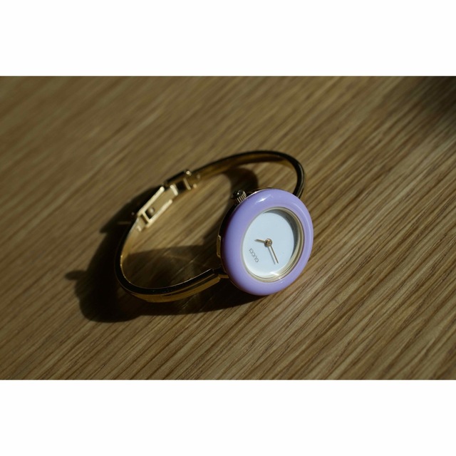 Gucci - 美品☆ 新品電池交換済み グッチ チェンジベゼル レディース