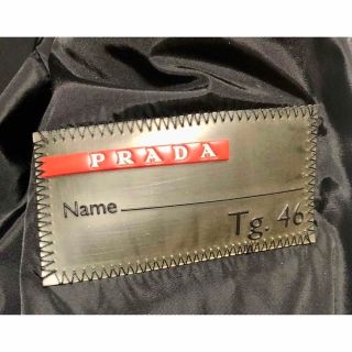 PRADA - PRADA ダウンジャケット 46 ブラック 黒 ショート丈 メンズ