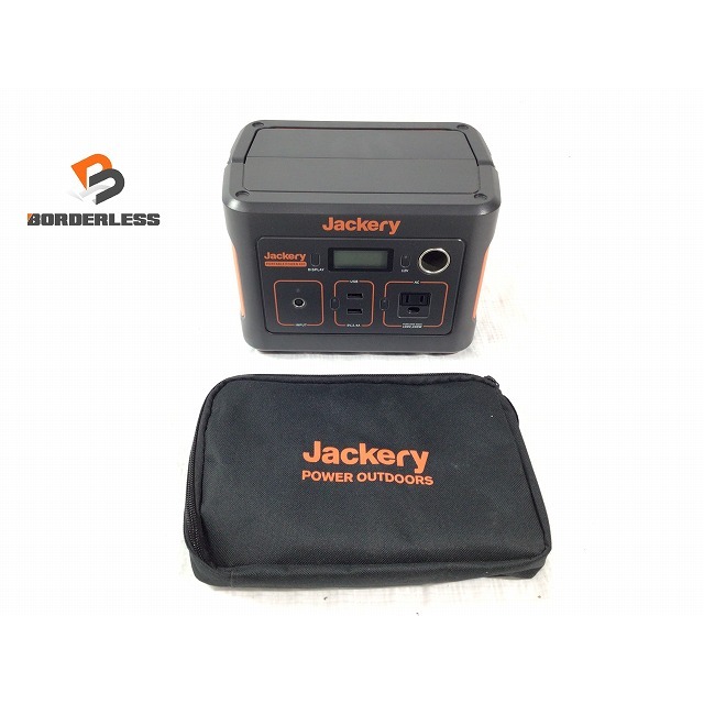 ☆極美品☆Jackery ジャクリ ポータブル電源400 定格容量 403Wh/28.05Ah/14.4V PORTABLE POWER 400 防災グッズ 65733