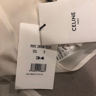 celine - Celine セリーヌ 新品 シルク100% シャツ 34号の通販 by