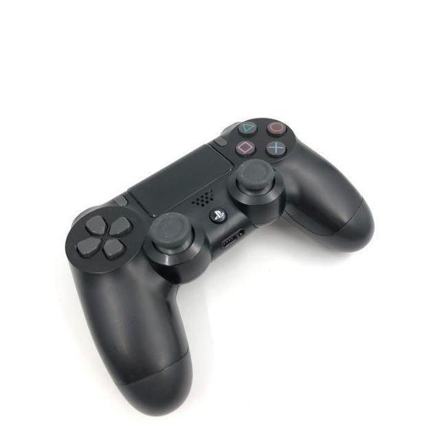 PlayStation4(プレイステーション4)のPS4 コントローラー 純正 DUALSHOCK4 ブラック　B108 エンタメ/ホビーのゲームソフト/ゲーム機本体(その他)の商品写真