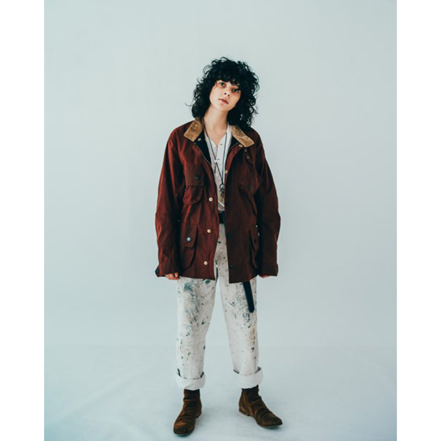 COMOLI(コモリ)のESSAY [ DISPATCH JACKET (J-1) ]RED BROWN メンズのジャケット/アウター(ブルゾン)の商品写真