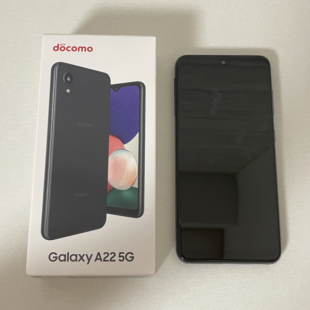 Galaxy A22 5G SC-56B ブラック docomo