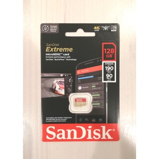 サンディスク(SanDisk)のマイクロSDカード 128GB サンディスク エクストリーム Extreme(その他)