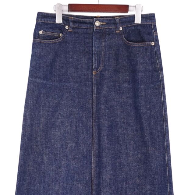 美品 アーペーセー A.P.C スカート ロングスカート タイトスカート デニム スリット 無地 コットン ボトムス レディース M インディゴブルー 美品 アーペーセー A.P.C スカート ロングスカート タイトスカート デニム スリット 無地 コットン ボトムス レディース M インディゴブルー