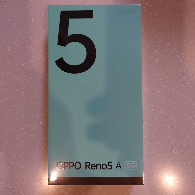 新品未開封(シュリンク付き)OPPO Reno5 Aスマートフォン/携帯電話