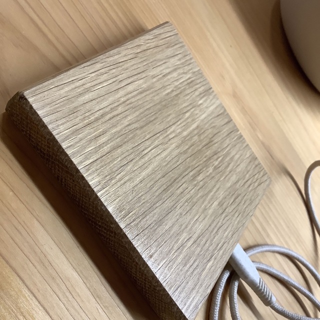 ふるさと割】 ウッドベースワイヤレス充電器 Treed Charger ホワイト