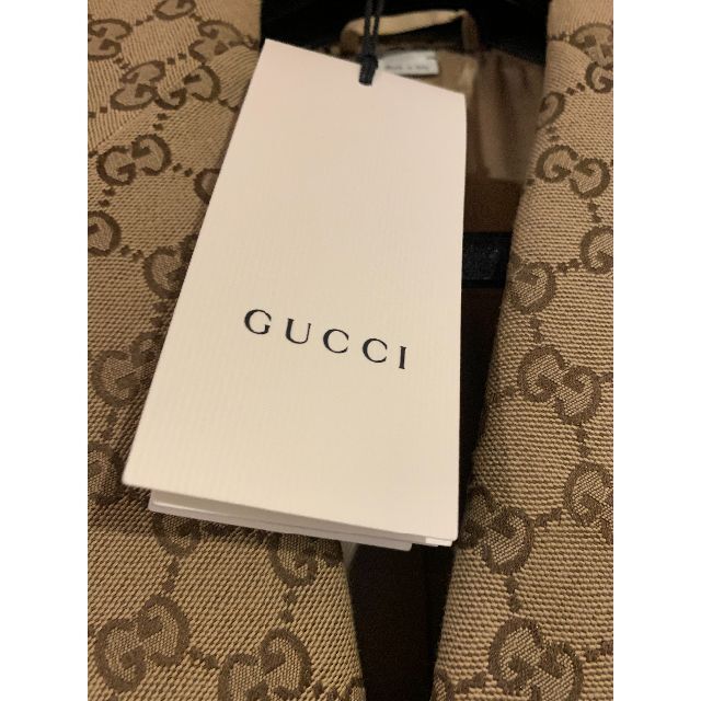 Gucci(グッチ)のnhat hoang様 専用 新品 GUCCI GGキャンバス ジャケット メンズのジャケット/アウター(テーラードジャケット)の商品写真