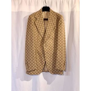 グッチ(Gucci)のnhat hoang様 専用 新品 GUCCI GGキャンバス ジャケット(テーラードジャケット)