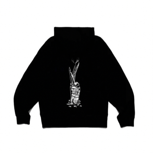 HUMAN MADE(ヒューマンメイド)のWasted Youth Hoodie #2 Black 2XL メンズのトップス(パーカー)の商品写真