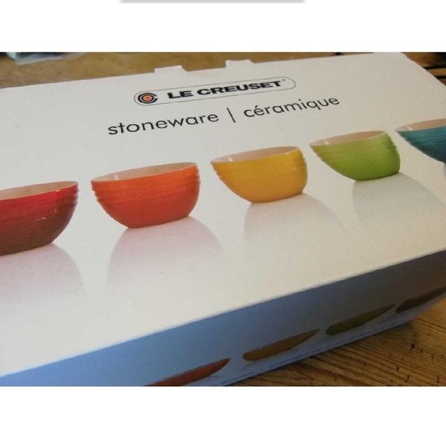LE CREUSET(ルクルーゼ)のA114 ルクルーゼ ライスボール ５色 ストーンウェア インテリア/住まい/日用品のキッチン/食器(食器)の商品写真