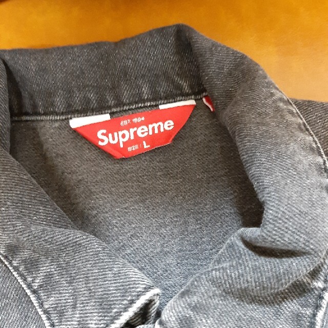 22FW Supreme 2-Tone Paneled Denim Jacket - Gジャン/デニムジャケット