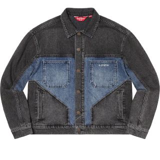 シュプリーム(Supreme)の22FW Supreme 2-Tone Paneled Denim Jacket(Gジャン/デニムジャケット)