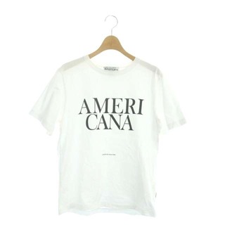 アメリカーナ(AMERICANA)のアメリカーナ 22SS コンパクトテンジクTシャツ カットソー 半袖(Tシャツ(半袖/袖なし))