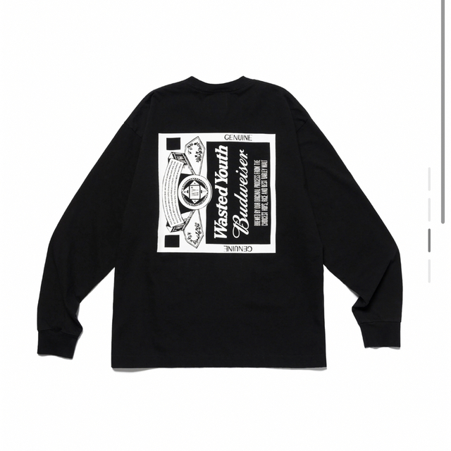 Wasted Youth L/S T-Shirt black