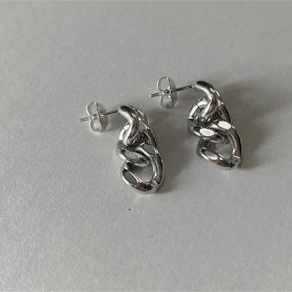 アメリヴィンテージ(Ameri VINTAGE)のMini chain pierce silver No.986(ピアス)