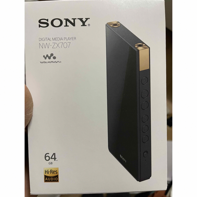 人気激安 SONY - ウォークマンZXシリーズ「NW-ZX707」ブラック 新品