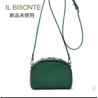 IL BISONTE - 【新品未使用】IL BISONTE イルビゾンテ　ショルダーバッグ　緑　肩掛け