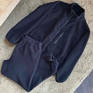 ワンエルディーケーセレクト(1LDK SELECT)のセットアップ 黒 × 黒 Polartec City Fleece エンノイ L(その他)