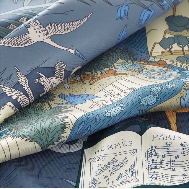 エルメス HERMES カレ 90 《動物の謝肉祭》 新品未使用 | www.jarussi