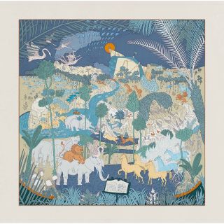 Hermes - エルメス HERMES カレ 90 《動物の謝肉祭》 新品未使用の通販
